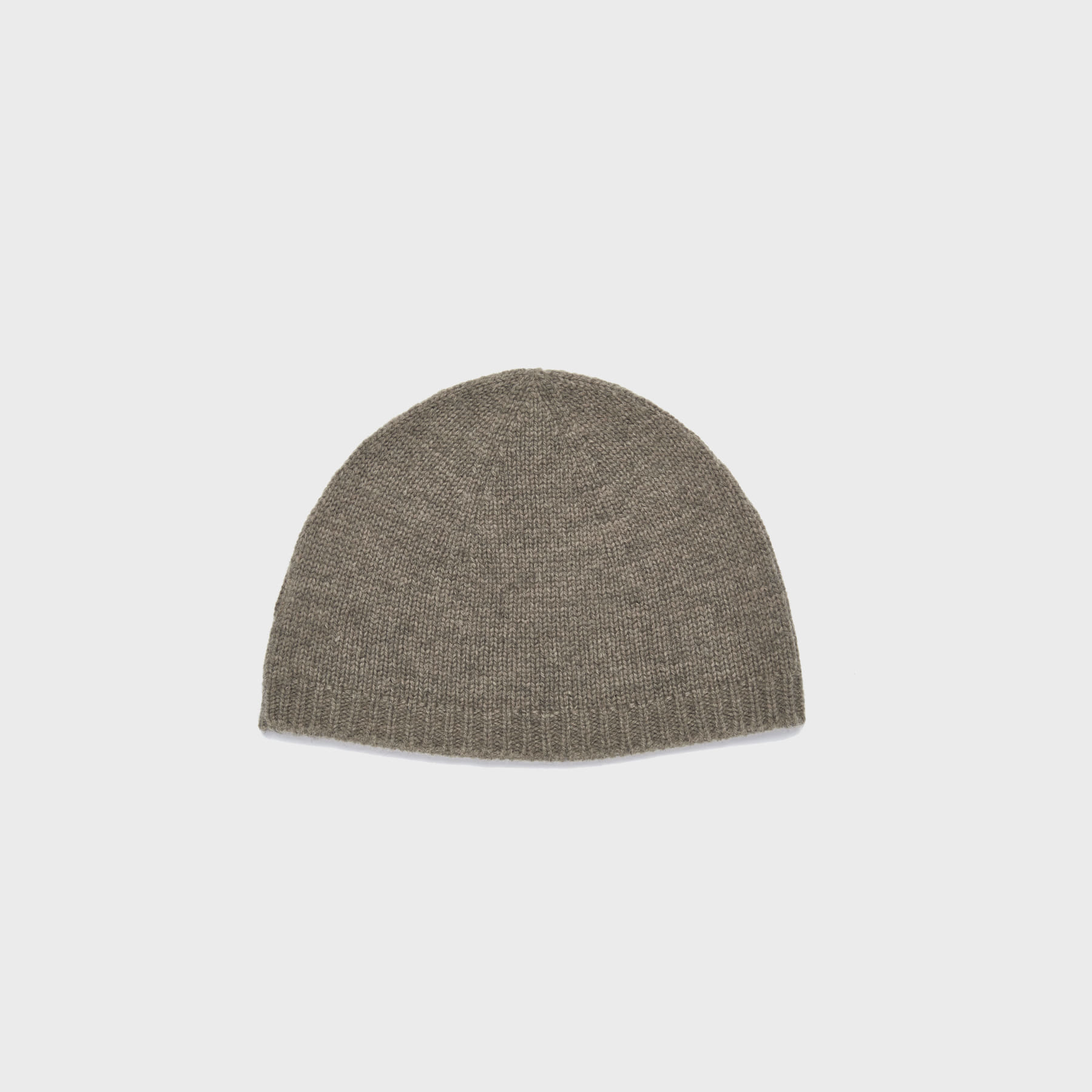 Wool watch cap (brown)